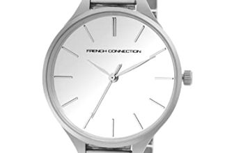 French Connection Women’s Ella Analog Watch Silver Strap-FCS003A