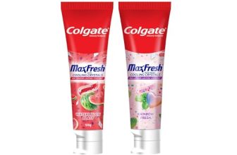 Colgate MaxFresh Rainbow Fresh & Watermelon Blast Tooth paste (100g x 2pcs)