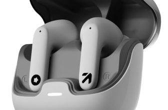 GOBOULT Z40 True Wireless in Ear Earbuds with 60H Playtime, Zen™ ENC Mic, Low Latency Gaming, Type-C Fast Charging, Made in India, 10mm Rich Bass Drivers, IPX5, Ear Buds TWS (White)