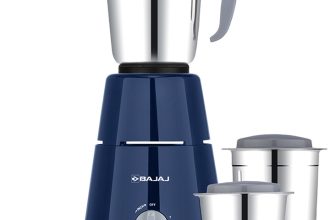 BAJAJ GX 1 500 W Mixer Grinder(410570 | 3 Jars | Blue)