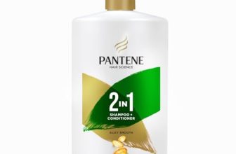 Pantene Advanced Hairfall Solution, 2in1 Anti-Hairfall Silky Smooth Shampoo & Conditioner for Women, 1L
