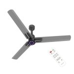 Polycab Wizzy Neo LED 2.0 1200mm BLDC Ceiling Fan with remote |BEE 5 Star Rated, Higher Air Delivery|LED Indicator,Sleep and Breeze Mode,Free Installation|3 Years Warranty【Classic Grey Copper】