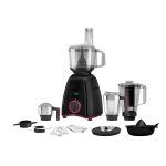 Havells Unity 750W Food Processor | 4 Jars – Juicer, Mixer, Grinder & Chopper (All-in-One) | Compact Design | 3 Speed Control + Pulse| For Dry & Wet Grinding| 2 Years Door Step Warranty by Havells