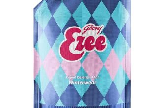 Godrej Ezee Liquid Detergent for Semi-automatic and Top Load Washing – 3.2 kgs Pouch, for Winter Wear | Added Conditioner | No Soda Formula