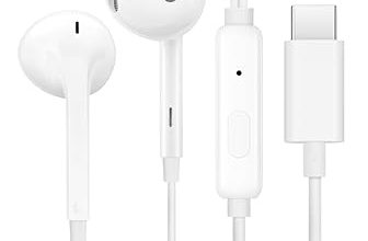 OnePlus Half in-Ear Wired Digital Earphones Lite Type-C MH136 White in