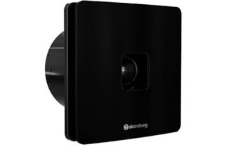 atomberg Studio+ Exhaust 6 Inches | Suitable for Bathroom, Kitchen | BLDC Motor | Easy to Clean | 2 Year Warranty (Gloss Black)