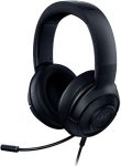 Razer Kraken X Lite Ultralight Wired Gaming Over Ear Headset: 7.1 Surround Sound Capable – Lightweight Frame – Bendable Cardioid Microphone – for PC, Xbox, PS4, Nintendo Switch – Classic Black