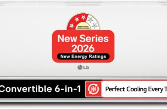 LG 2026 Model 1.5 ton 3 Star Split Smart Inverter Faster Cooling and Energy Saving, AI Convertible 6-in-1 Cooling, HD Filter with Anti Virus Protection, Cools at 55?, Him Clean, VIRAAT Mode and Diet Mode Plus AC(AS-Q18JNXE, White)