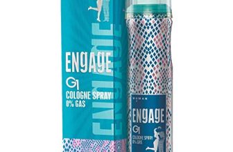 Engage G1 Cologne No Gas Perfume for Women, Floral and Sweet Fragrance Scent, Skin Friendly Women Perfume, 135ml