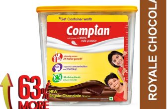 COMPLAN Nutrition Drink Powder for Children, Royale Chocolate Flavour, Jar(1.5 kg)