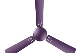 RR Signature 1200MM Triana BLDC 5 Star 32 Watt Ceiling Fan with 60% Energy Savings, High Speed, 2 Years Manufacturer Warranty For Home & Office (Lavender)
