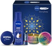 NIVEA Combo, Gift for Women, Body Lotion, Lip & Face Moisturizer Cream, Scented Candle(4 Items in the set)