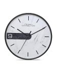 French Connection Luxury Wall Clock with White Luxury Design – Size: 12 Inches – FCWC10-B