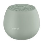 HAMMER Drop 5W Bluetooth Wireless Speaker with Twin Pairing, 1200 mAh Battery, 100H Standby Time, TWS Function, TF Card, USB Slot, Auto-Pairing, in-Built Mic, Type-C Charging, 52mm Driver (Green)