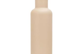 Lifelong Thermosteel Flask 900ml Stainless Steel | Water Bottle 24 Hours Hot & Cold | Double Wall Vacuum Insulated | Wooden Cap Finish | Leakproof | Ideal for Tea, Coffee, Office & Travel (Beige)