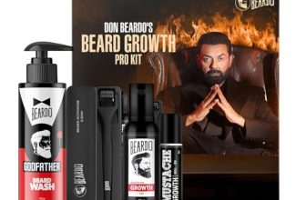 BEARDO Don’s Beard Growth Pro Kit | Complete Beard Growth & Grooming Kit for Men | Ideal Gift for Men | Beard Care Starter Kit | Gift for Husband
