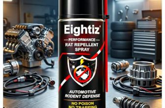 Eightiz Rat Repellent Spray for Cars, Bikes, Computer No Mask Required, No Trapping Protect Wires in Car Bike Computer No Poisoning,No Killing, Unique Natural Active Ingredients 150 ml.