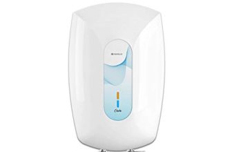 Havells Carlo 3 Litre Instant Water Heater (White Blue), Vertical Mounting