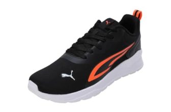 Puma Mens Zestylite Black-Ultra Orange-White Sneaker – 9 UK (39464801)