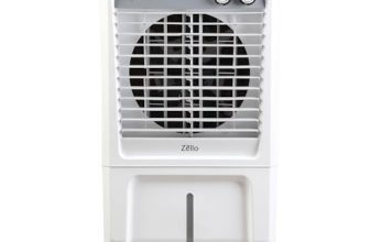 RR SIGNATURE MINI DESERT AIR COOLER ZELLO HC 45LTR | ICE CHAMBER | HONEY COMB PADS | VERTICAL AUTO SWING | HIGH AIR DELIVERY | 1 Year Warranty By RR