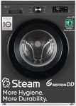 LG 7 Kg, 5 Star, DD Technology, Steam Wash, 6 Motion DD, Fully-Automatic Front Load Washing Machine (FHB1207Z2M, Allergy Care, In-Built Heater, Touch Panel, Middle Black)
