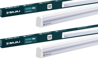 Bajaj Polycarbonate 20W Cool Day Light Led Tubelight|3.5 Kv Surge Protection|Bright&Energy Efficient Tubelight/Batten For Home|Glare Free Light Output|(Pack Of 2)|1 Yr Warranty