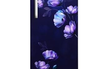 Haier 190L 4 Star Direct Cool Single Door Refrigerator | Toughened Glass Shelves | Fast Ice Making in Just 60 minutes | Large Veg Box| Easy Clean Back (HED-204TMIBA-N, Marine Ivy, Base Stand)