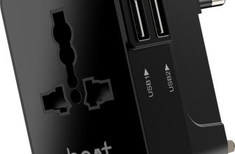 boAt 10 W Quick Charge 3 A Multi-pin Wall Charger for Mobile(Carbon Black)