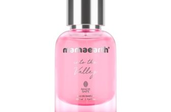 Mamaearth Into The Valley Liquid Eau De Parfum For Women-100Ml|Made Safe Approved|Premium&Long-Lasting Fragrance|Blend Of Exotic Ingredients|Perfume With Pear,Jasmine&Vanilla Notes|Fresh Scent