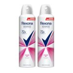 Rexona Advanced Protection Powder Dry | 0% Alcohol | 72H +MotionSense | For Women | 200 ML (Pack of 2)