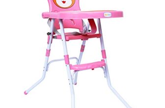 1st Step 2 in 1 Convertible High Chair Cum Booster Seat (Pink)