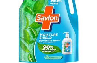 Savlon Moisture Shield Germ Protection Liquid Handwash Refill Pouch, 1.3L | For Soft Moisturized Hands