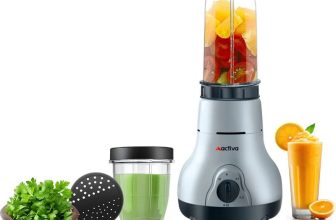 ACTIVA Easy Mix Nutri 2 Jar With Powerful Powerful Long Lasting Shock Proof Abs Body 500 W Juicer Mixer Grinder(Easy Mix 500 Watt Nutri | 2 Jars | Black, Grey)