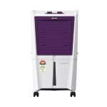 Kenstar CYCLONE HC 40L Personal Air Cooler|Honeycomb Pad|High Speed Fan|45 Ft Powerful Air Throw|Inverter Compatible|1-Yr Product Warranty+5-Yr Warranty on Pump&Motor|5-Star BEE Rating|White & Purple