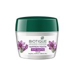 Biotique Saffron Youth Anti-Ageing Cream l 100% Pure Botanical Extracts l Anti-ageing cream for wrinkles and dark lines l Reduces dry lines and Regenerates Skin Youthfulness l All Skin Types l 175gm