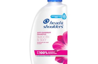 Head and Shoulders Smooth and Silky Anti Dandruff Shampoo, 650ml