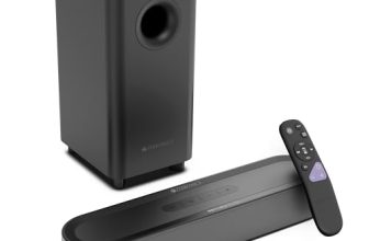 Zebronics 2026 Launch 140W Soundbar with 13.3cm subwoofer, Dual Drivers, Dolby Audio, Bluetooth v5.4, ARC, USB, Optical in, AUX, LED Display, Volume & Media Control, Matte Finish (Juke Bar 9010C)