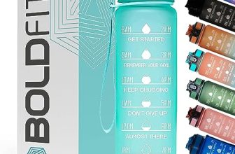 Boldfit Water Bottles Sipper Bottle for Adults, Kids,Unbreakable Motivational Water Bottle Time Mark Sipper with Straw & Time for Gym Office School Home Water Bottle for Kids – Mint Green