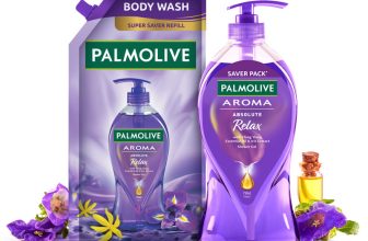 PALMOLIVE Body Wash – Absolute Relax Pump Bottle (750ml) & Absolute Relax Refill (750ml)(2 x 750 ml)