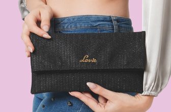 LAVIE Party Black  Clutch