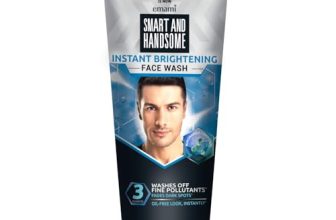 Smart And Handsome Face Wash, Instant Brightening, Instant Freshness, 150g