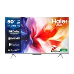 Haier 126 cm (50) P7GT Series 4K Ultra HD Smart LED Google TV 50P7GT-P (Grey)