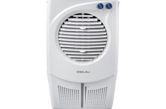 Bajaj PX25 Torque Air Cooler For Room 24L|Mini Air Cooler For Home|Anti-Bacterial Honeycomb Cooling Pads|16Ft Air Throw|High Speed Fan|Inverter Compatible|3 Year Comprehensive Product Warranty|White