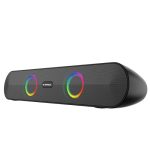 Nu Republic Partybox 165 with 10 Hrs Playtime, Dual 52mm Dynamic Driver, Mic for Receiving Calls, 16 W Bluetooth Soundbar (Black, 2.0 Channel)