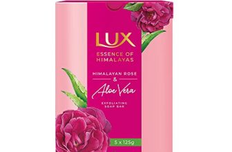 LUX ROSE & ALOEVERA EXF SOAP 5x125g