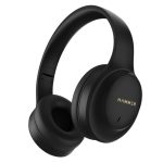 HAMMER Vibe ENC Bluetooth Headphone, 40mm Driver, Dual Pairing, 50hrs Playtime, Voice Assistant, BT V5.4, Game Mode, Soft Cushions, Lightweight Headphones for Music, Gaming and Calls (Black)