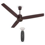 Havells FAB BLDC Ceiling Fan 1200mm, 380 RPM, Savings upto 65%, Reverse Rotation, 4 Modes (Boost, Sleep, Breeze, Mop), Low Wattage 30W, Low Noise, Air Flow:225 CMM, 3 Year Warranty, Brown
