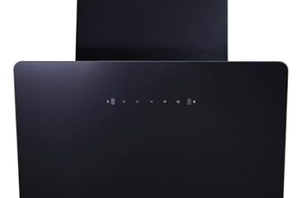 Elica 60cm 1200 m3/hr Vertical Filterless Autoclean Kitchen Chimney with Twin Suction Inlets | 15 Years Motor & 5 Years Comprehensive Warranty| KITTY FL 600 HAC LTW MS NERO |Black| Touch+Motion Sensor