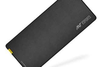 Ant Esports MP320C – Control Gaming Mouse Pad-XL-Extended Large with Stitched Edges, Waterproof Non-Slip Base for Gaming & Office – Black
