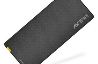 Ant Esports MP320S – Speed Gaming Mouse Pad-XL-Extended Large with Stitched Edges, Waterproof Non-Slip Base for Gaming & Office – Black